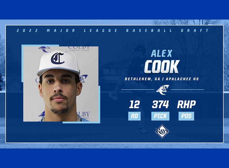 Trojans pitcher Cook drafted