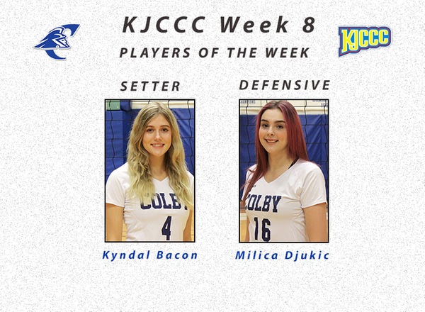 Djukic, Bacon take weekly conference honors